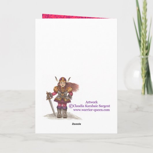 Carte de Fleurs De Paris Valentine (Dos)