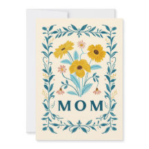 Carte de fleurs pour maman, Bonne fête des mères 2