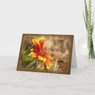 Carte de Floral Christian Birthday