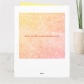 Carte de Floral Get Well (Dos)