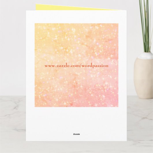 Carte de Floral Get Well (Dos)