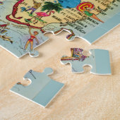 Carte de Floride Puzzle 8x10 (Côté)