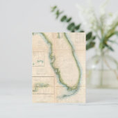 Carte de Floride vintage (Debout devant)