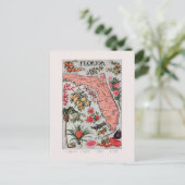 Carte de Floride vintage (Debout devant)