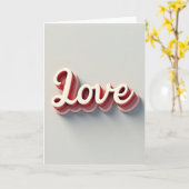 Carte de flux d'amour romantique (Fleur jaune)