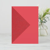 Carte de Focus Triangle Rouge Tomate – Personnalis (Debout devant)