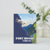 Carte de Fort Bragg en Californie (Debout devant)
