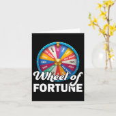 Carte De Fortune Vêtements Roue De Fête des pères De For (Fleur jaune)