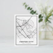Carte de Foster City (Debout devant)