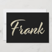 Carte de Frank White Gold (Devant)
