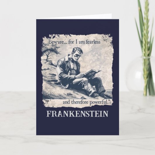 Carte de Frankenstein (Devant)