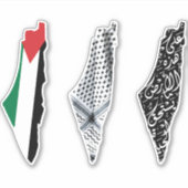 Carte de Free Palestine Sticker Pack1 (Devant)