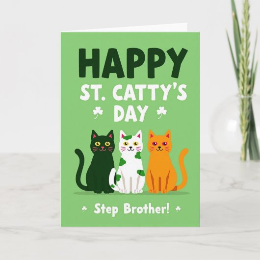 Carte de frère de St Cattys Day (Devant)