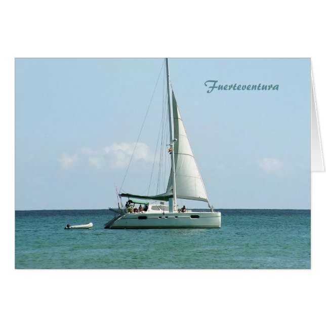Carte de Fuerteventura (Devant horizontal)