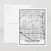 Carte de Fullerton (Devant / Derrière)