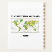 Carte de fuseau horaire standard (Dos)