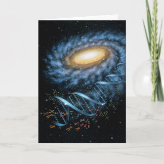 Carte de galaxie d'ADN