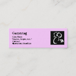 Carte de Gamer de CwG