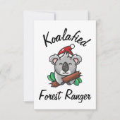 Carte de garde forestier Koalafied (Devant)