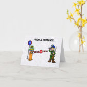 Carte de gâteau d'anniversaire à la frontière amér (Fleur jaune)