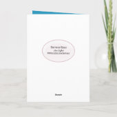 Carte de gâteau de demi-anniversaire (Dos)