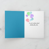 Carte de gâteau de demi-anniversaire (Intérieur)