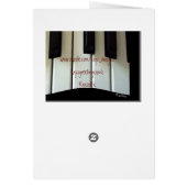 Carte de gâteau du jour de mariage (Dos)