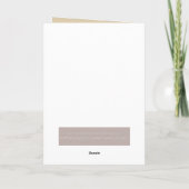 Carte de gâteau mariage (Dos)