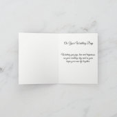 Carte de gâteau mariage (Intérieur)