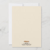 Carte de gâteaux de Noël (Dos)