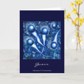 carte de genèse (Fleur jaune)