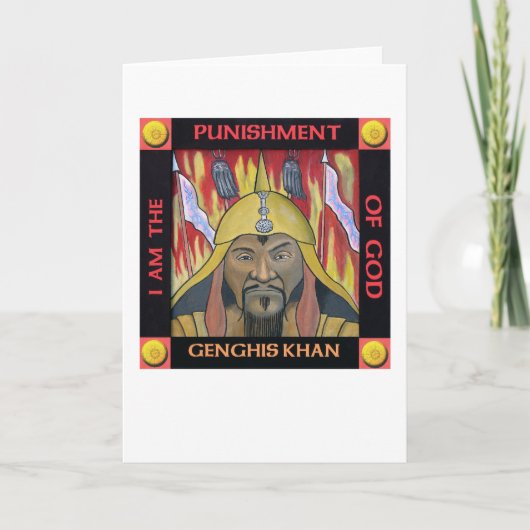 Carte de Genghis Khan (Devant)