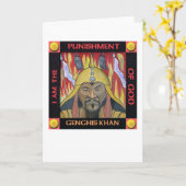 Carte de Genghis Khan (Fleur jaune)