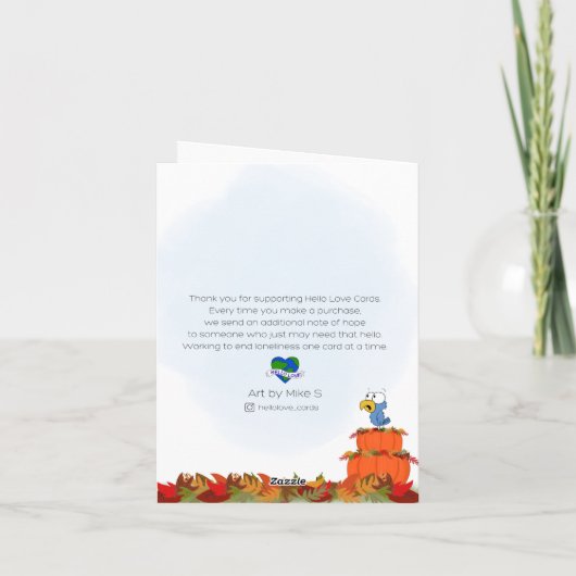 Carte de girafe fantôme (Dos)