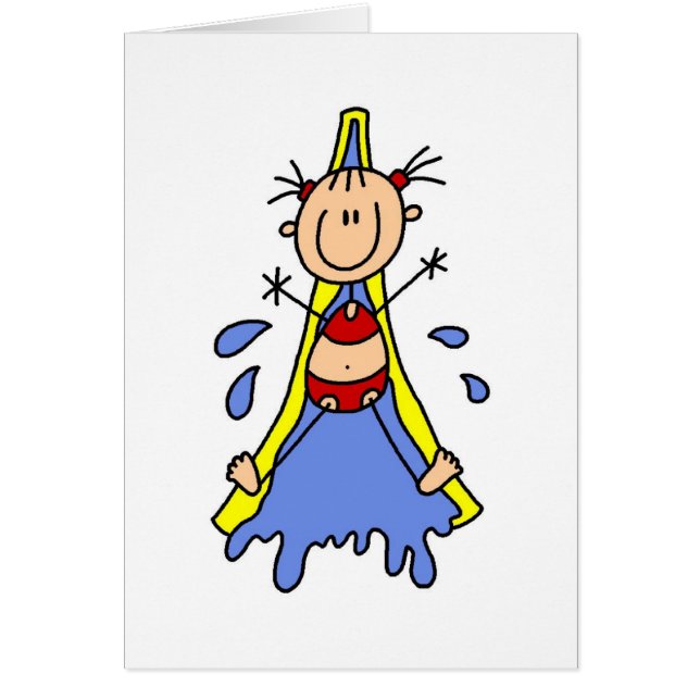 Carte de glissière d'eau (Devant)