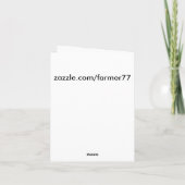 Carte de glycine Tiffany (Dos)