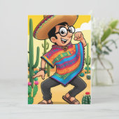Carte de Gnome de Cinco de Mayo (Debout devant)