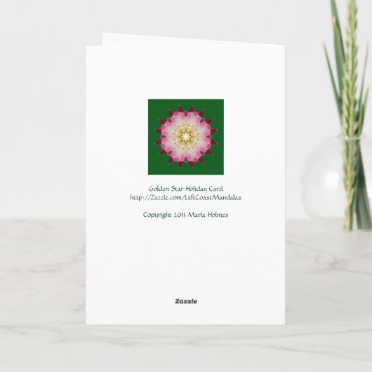 Carte de Golden Star (Dos)