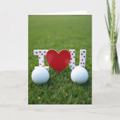 Carte de golf sincère (Devant)