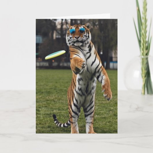 Carte de golf Tiger Disk (Devant)