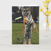 Carte de golf Tiger Disk (Fleur jaune)