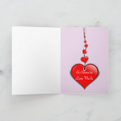 Carte de golf Valentine (Intérieur)