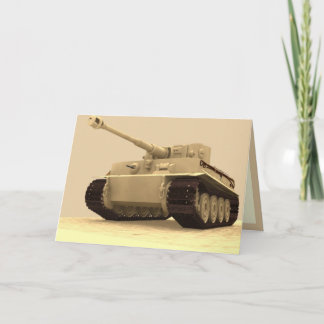 CARTE DE GRÂCE US TIGER TANK