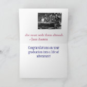 Carte de graduation (Intérieur)