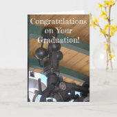 Carte de graduation à vapeur avant (Fleur jaune)