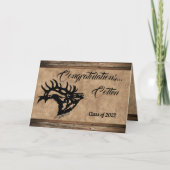 Carte de graduation Bull Elk (Devant)