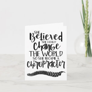 Carte de graduation chiropratique, carte de gradua