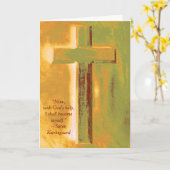 Carte de graduation de soumission Kierkegard Sémin (Fleur jaune)