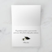 Carte de graduation des oeillets blancs (Intérieur)