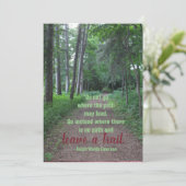 Carte de graduation Emerson Quote (Debout devant)